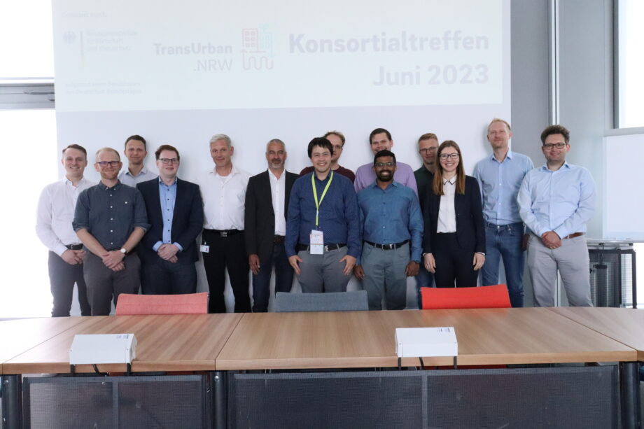 Gruppenbild Konsortialtreffen TransUrban.NRW Juni 2023